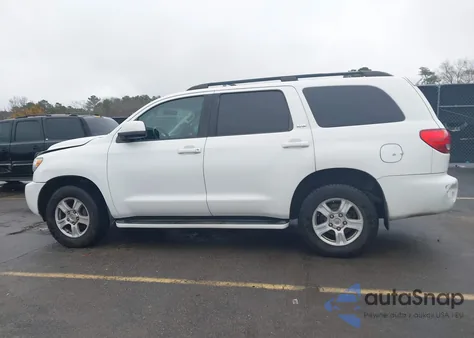 2010 Toyota Sequoia Sr5 5.7L V8 z USA, uszkodzony, nr VIN 5TDBW5G19AS028591